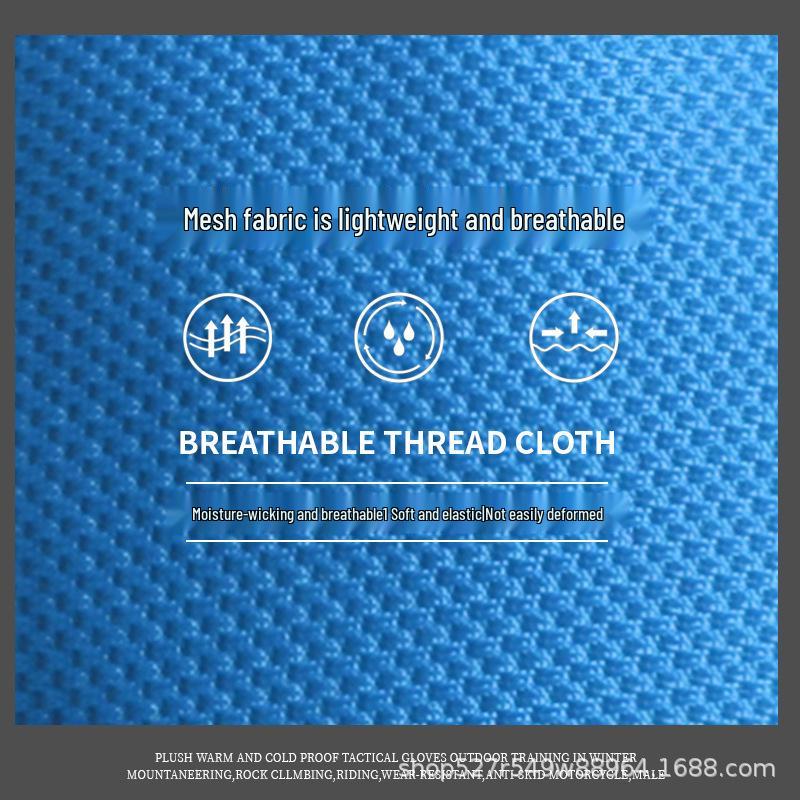 Unisex Anti-Slip Breathable Half-Finger Fitness Gloves for Yoga & Dumbbell Workouts