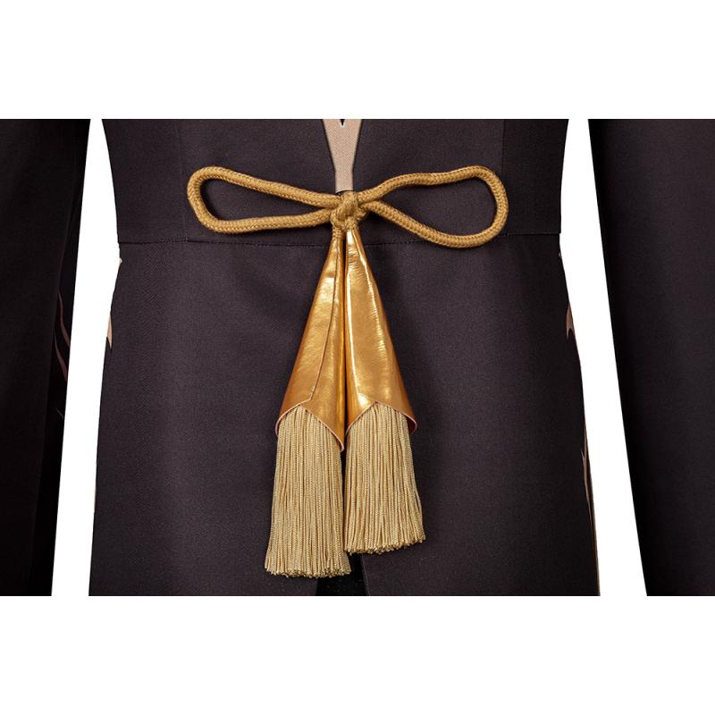  Hu Tao Cosplay-Kostüm, maßgeschneidertes komplettes Set für Halloween-Party-Cosplay