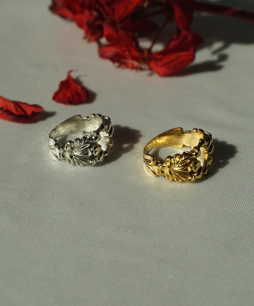Bizarre Jewelry Angst Blüte Ring