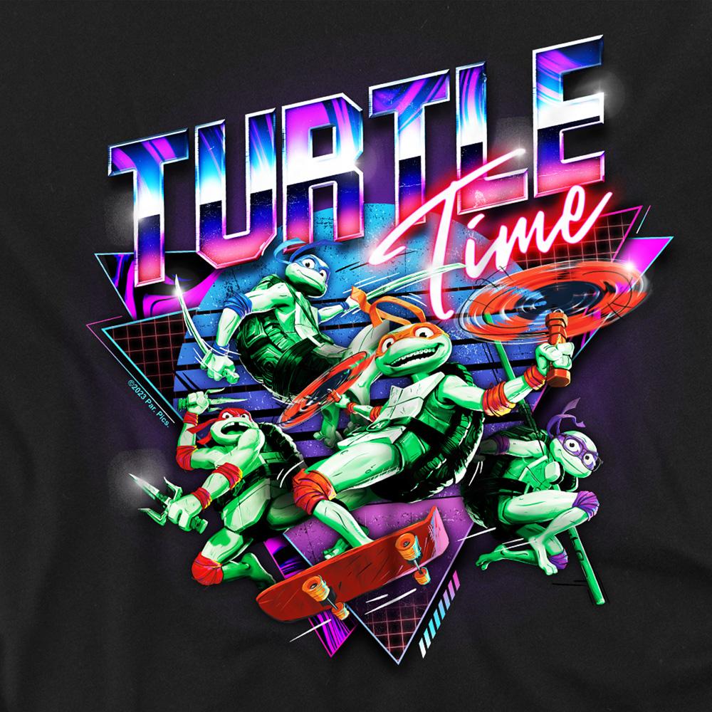 TMNT Unisex Adult Mayhem Turtle Time T-Shirt