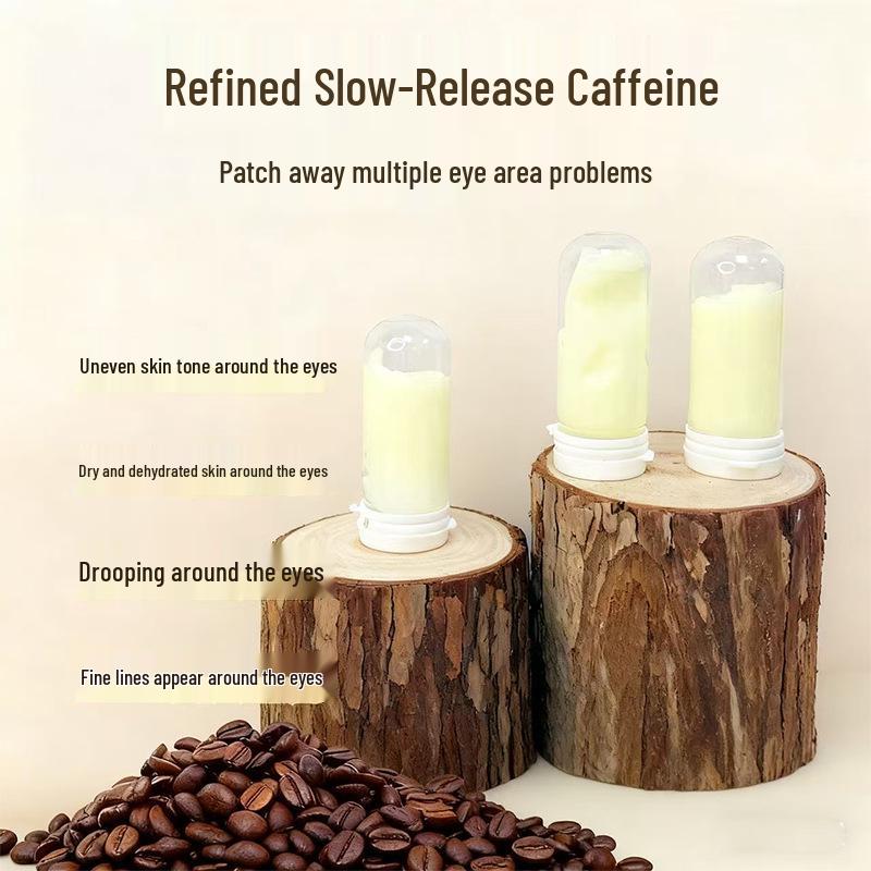 Black Tea Caffeine Firming Eye Mask: Reduces Puffiness, Laxity, Dark Circles & Smooths Wrinkles