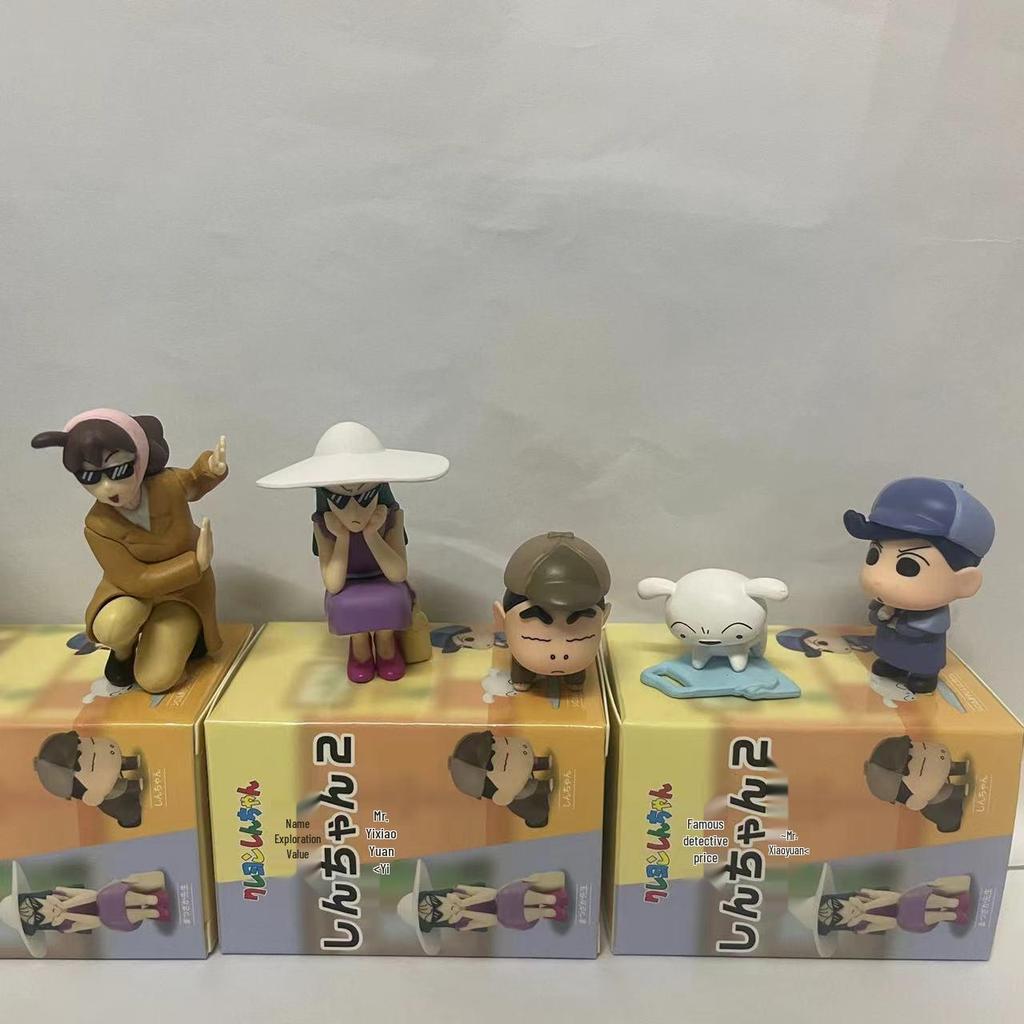 Crayon Shin-chan Detective Agency Blind Box Figure Set