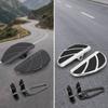 Rear Passenger Foot Pegs with Bracket Aluminum Alloy for Touring