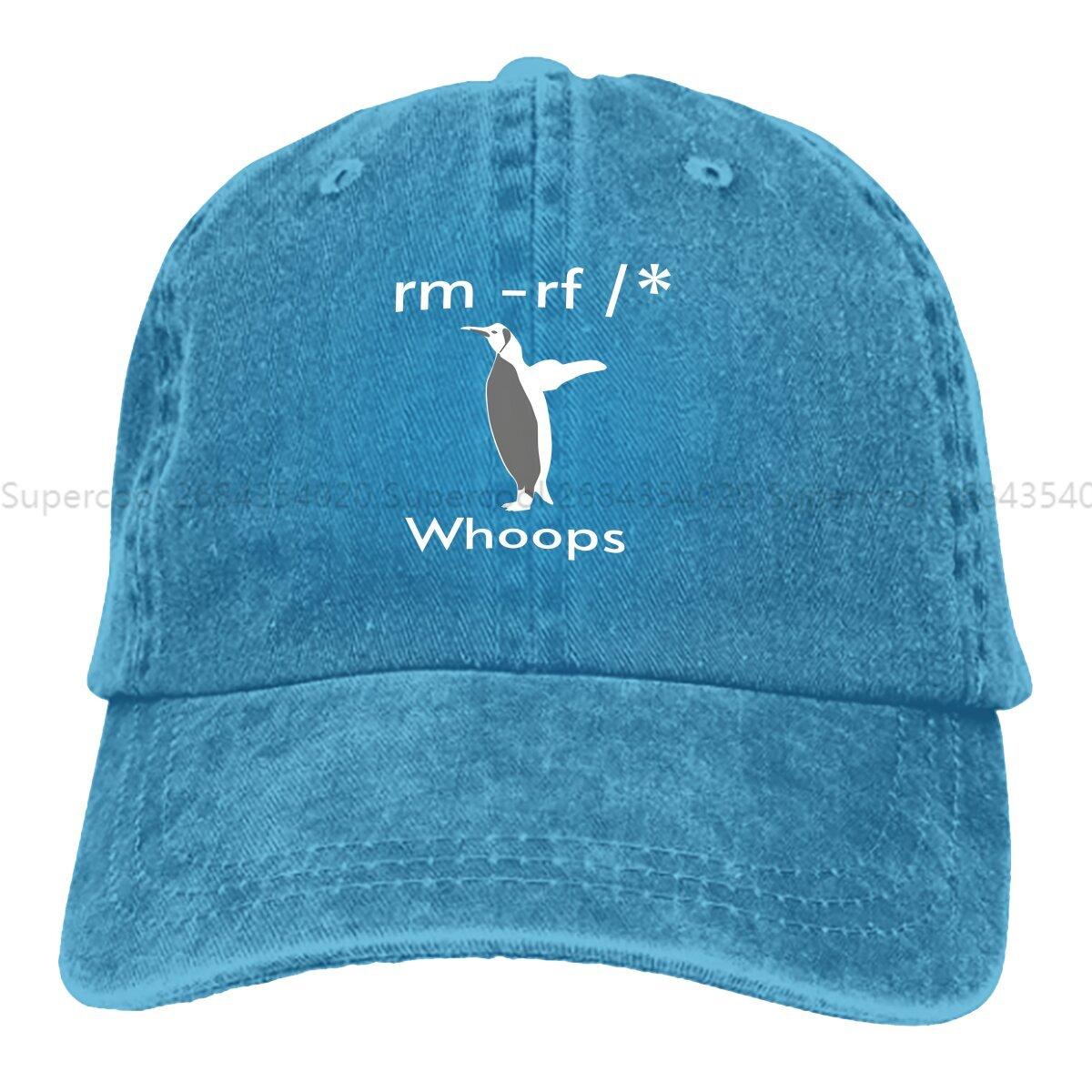 Linux Coder Baseball Cap Unisex Hats Wounisex Visor Protection Snapback Linux System Caps One Size
