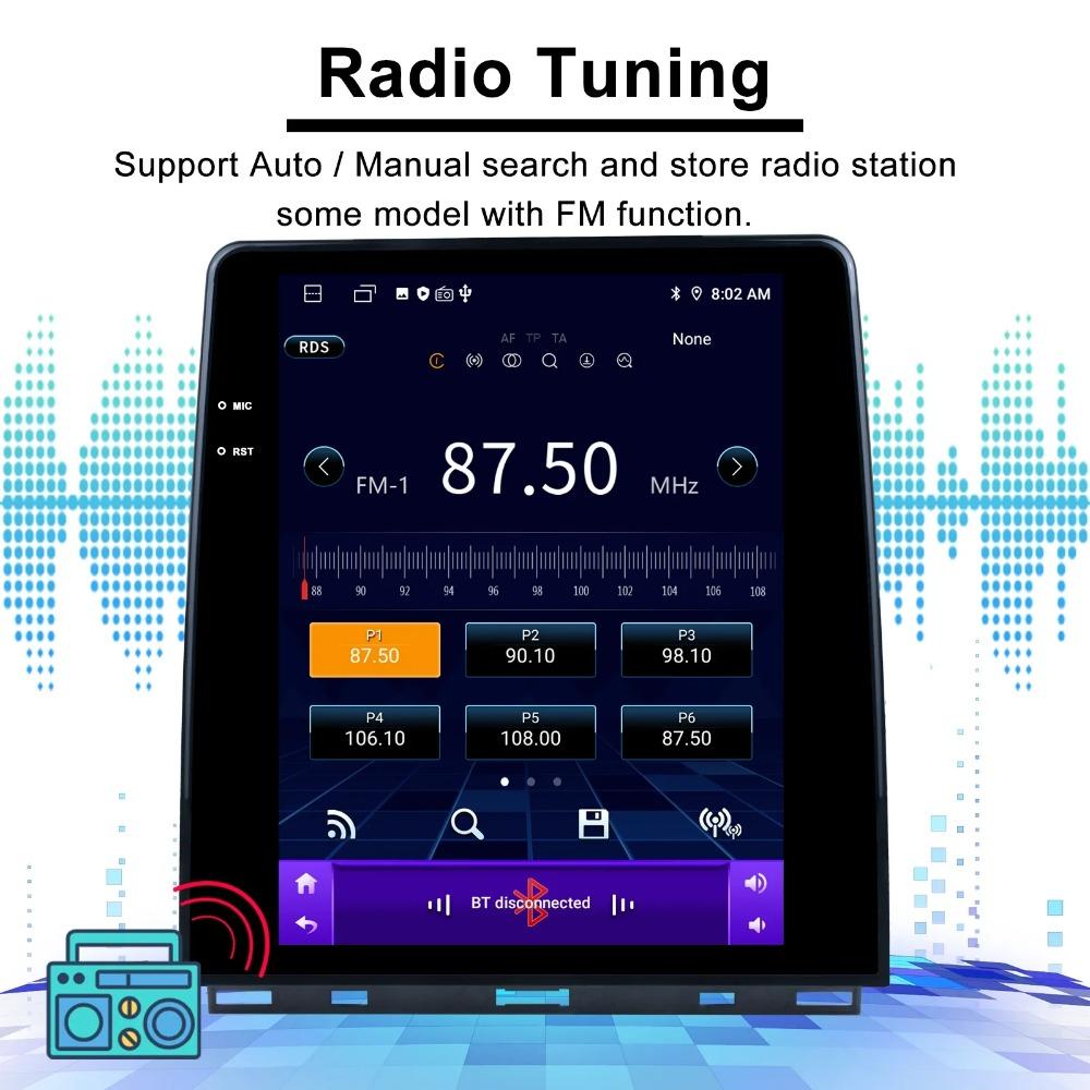 TOYOUSONIC 9.7'' Stereo For Renault Clio5 CL10 5 2019-2021 GPS Navigation Carplay Android Auto Car Radio 1din Android Head Unit