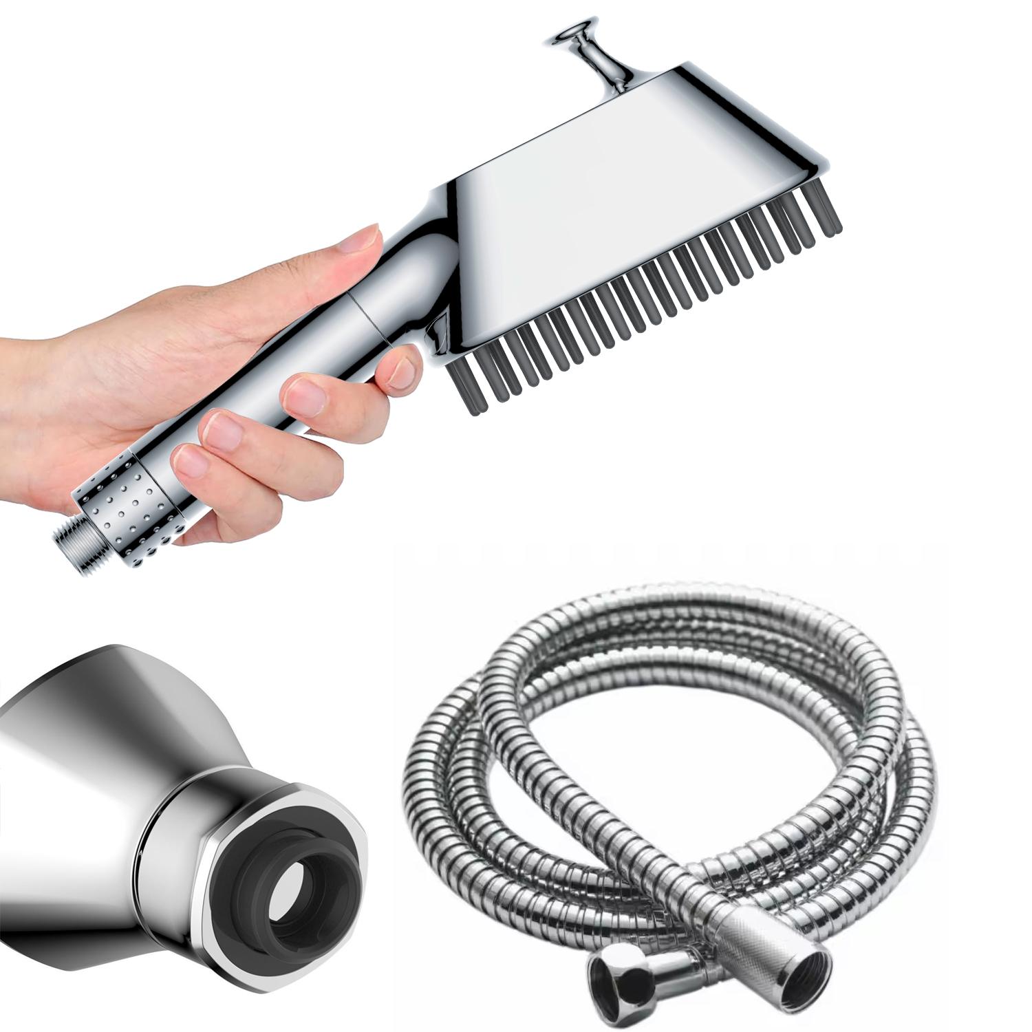 High Pressure Pet Showerhead With Silicone