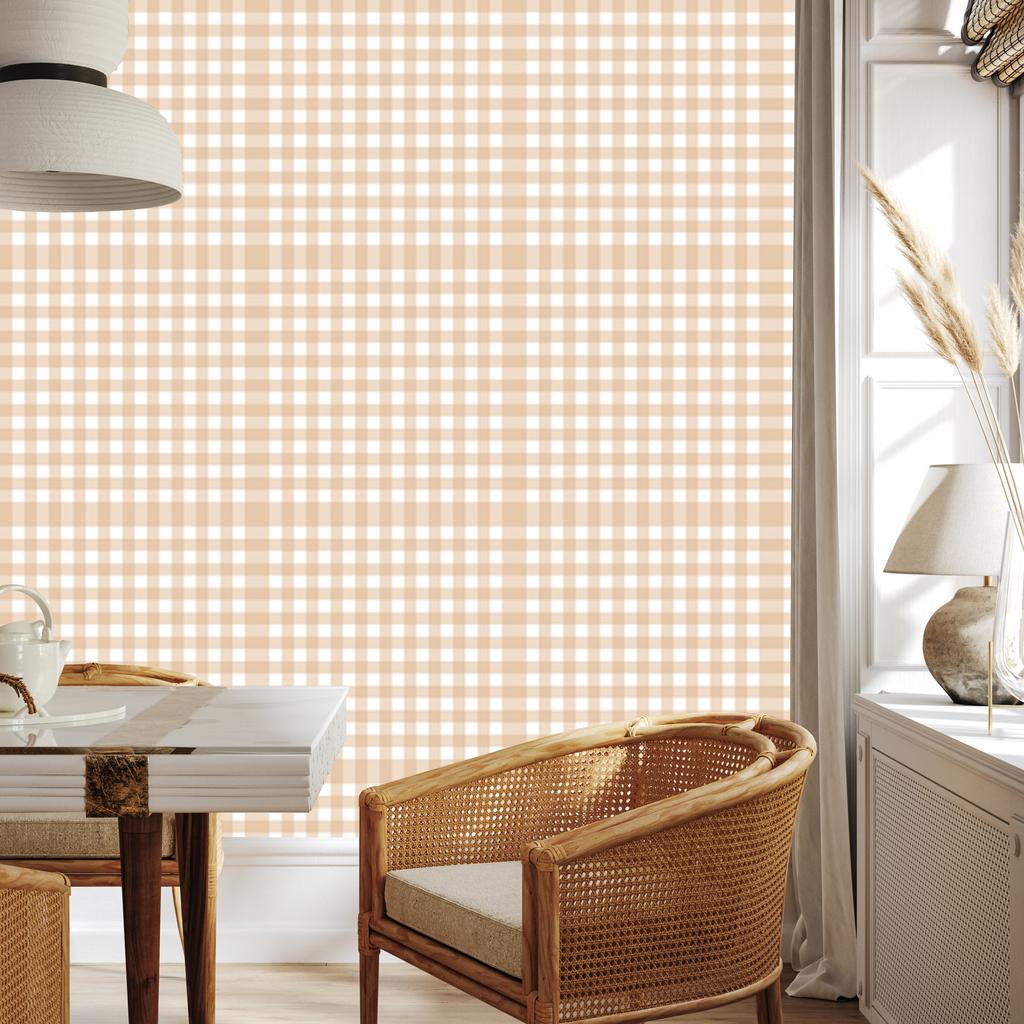 Wallpaper Fabric Pattern Cream, Top Cream for Living Room and Bedroom 50x1000
