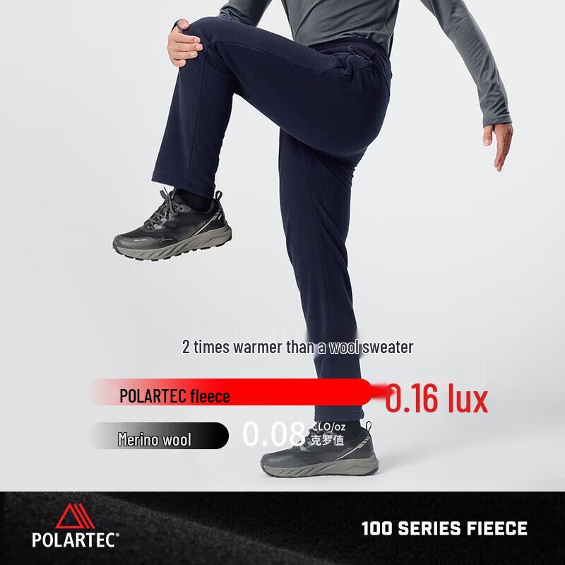 PELLIOT Men's 2024 Thermal Fleece Hiking Pants