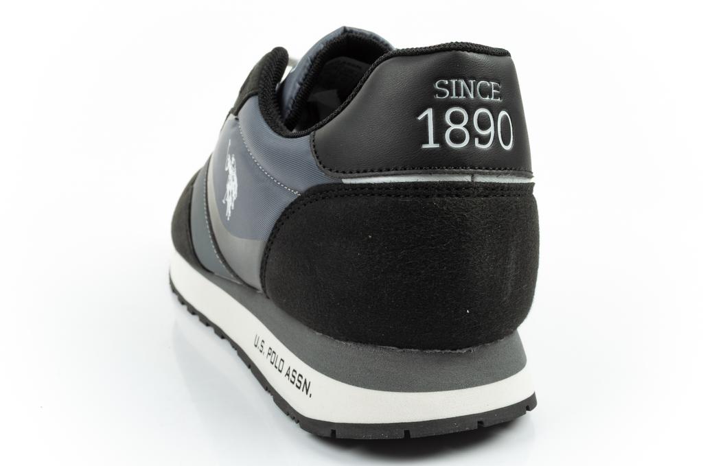 U.S. Polo Assn. Deni Man [DENI002M/6NH1 BLK-GRY01] y.41