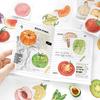 100sheets Delicious Collection Series Kawaii Ins Cute Food Mini Message Notes DIY Scrapbooking Materials Aesthetic Craft Paper