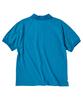 Eontaiteulseoul Untitled Crest Polo Crop Short Sleeve Full Blue