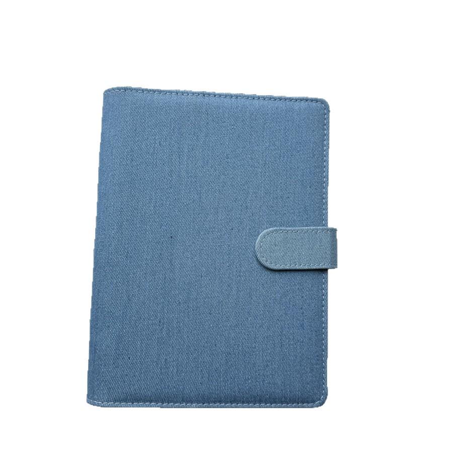 Korean Minimalist Denim Heart Photo Album A5 3-Hole Notebook Binder