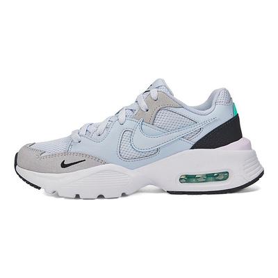Air Max Fusion Comfortable Low-Top Air Cushion Training Running Shoes Women Sneaker Ice-Blue Black CJ1671-007