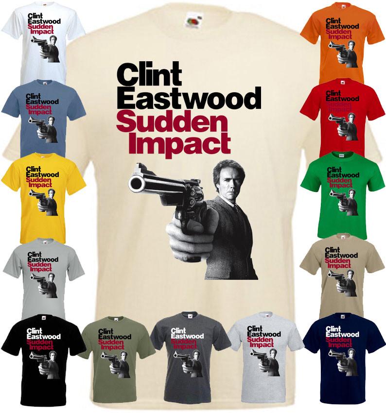 Sudden Impact v1 T-shirt Clint Eastwood cotton all colors all sizes S5XL S