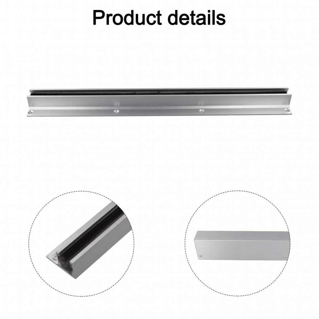Easy Installation Process Glass Sliding Door Rail Noise Reduction System