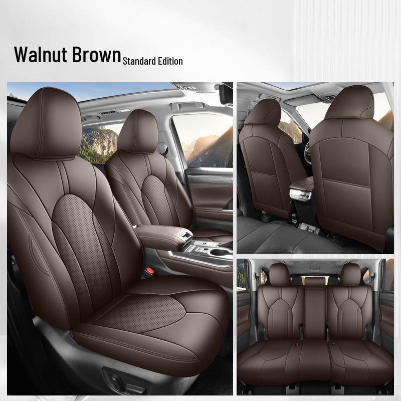 Custom Seat Covers for 2022-2026 Toyota Highlander: 7-Seater & 5-Seater Full Coverage 22-26 Highlander