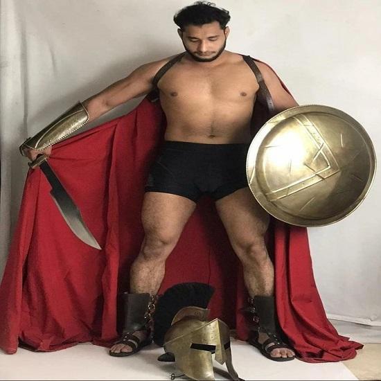 Mittelalterliche spartanische Rüstung, griechisches Rüstungskostüm