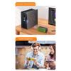 Small Double Function Bluetooth-compatible 5.4 Sound Transmitter Receiver with Clear Sound Long play time Portable Designs