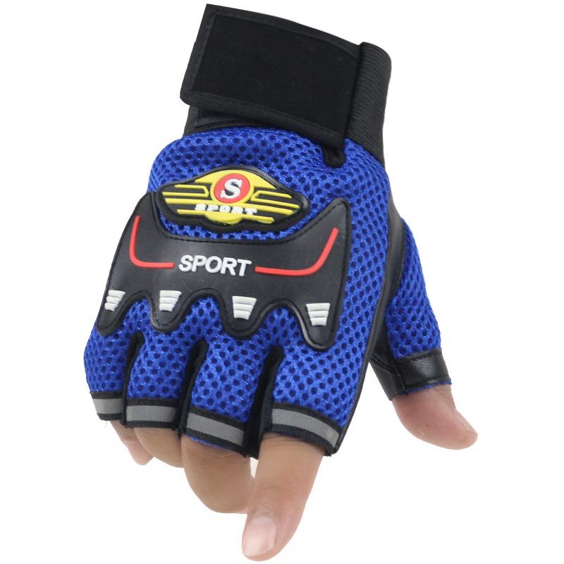 Six-nail Half-finger Gloves Outdoor Tactics Men's Summer Sunscreen Locomotive Riding Off-road Motorcycle Fitness Gloves