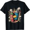 Camiseta Arte de Quadrinhos Grafite Lata de Spray Arte Urbana Salpico de Tinta