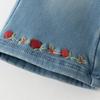 DAVE & BELLA Girls' Fleece-Lined Denim Flared Pants