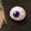 Angstlösende Schreibtischspielzeuge Halloween Glitzer Quetschball Stressball TPR Langsam aufsteigendes Fidget Toy Geschenk für Kinder Geist Kürbis Augapfel Knödel