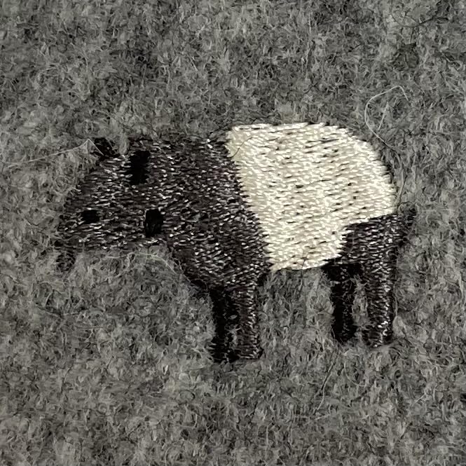 [Sense of Grace] RICAMO BERET JOY Beret for Women, Gray