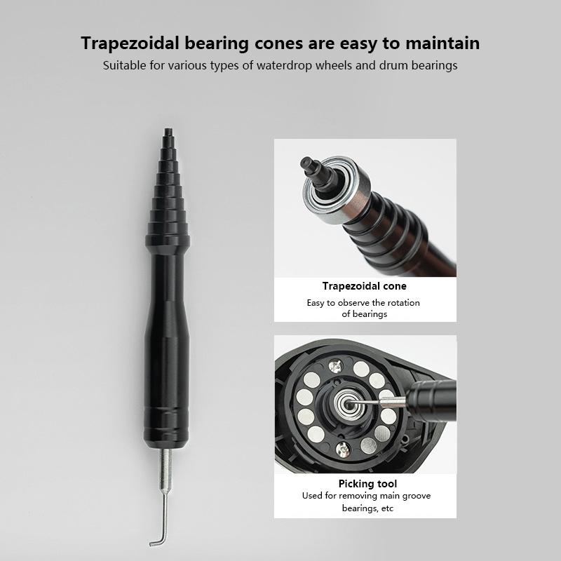 Disassembly Fishing Reel Unload Maintenance Tool Kit Fishing Tackle Diy Repair Spinning Baitcasting Reel Parts
