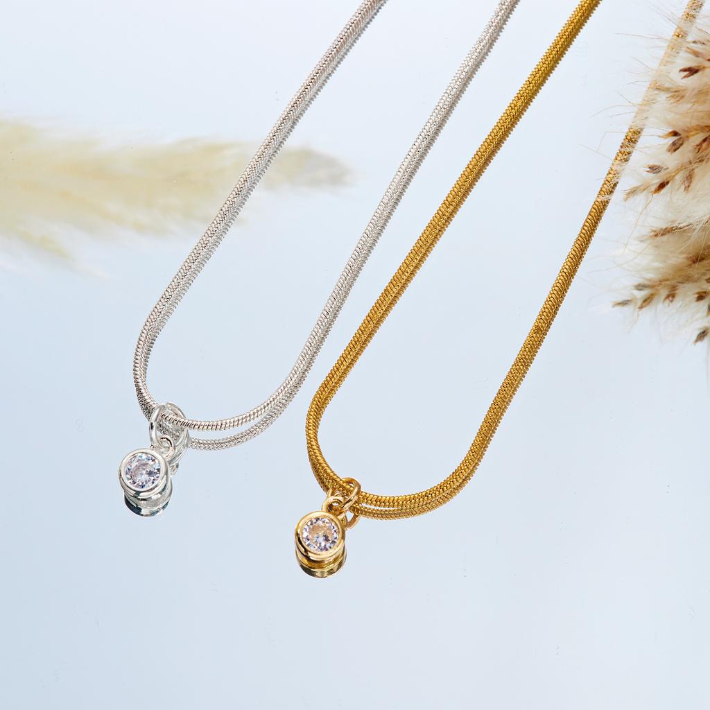 Minimalist Round Rhinestone Pendant Anklet for Women Thin Snake Bone Chain Bracelet On Foot Leg Summer Barefoot Sandals Jewelry