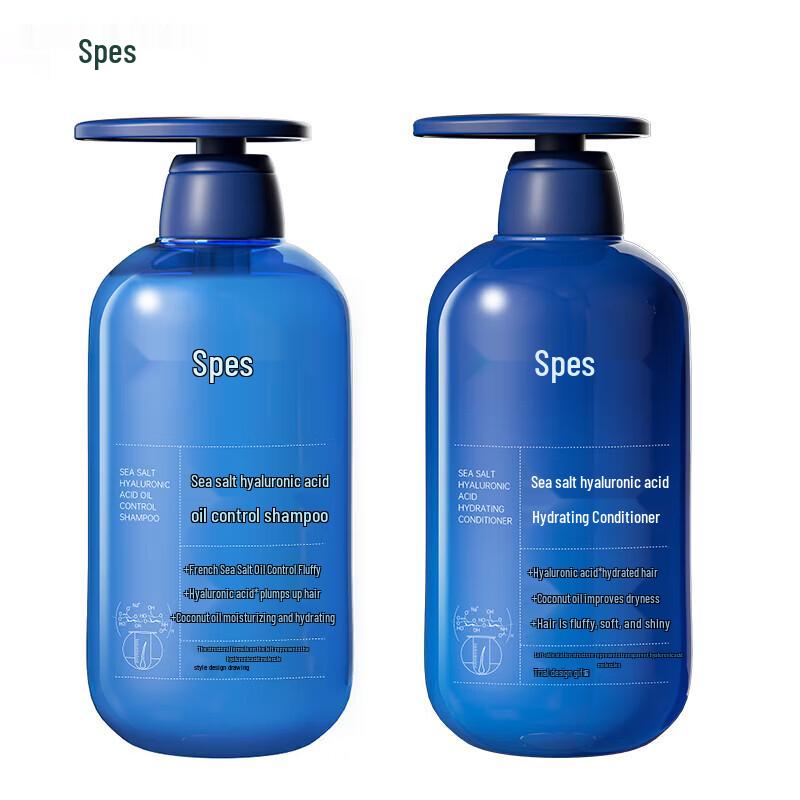 Spes Sea Salt Volumizing Oil Control Shampoo & Conditioner Set