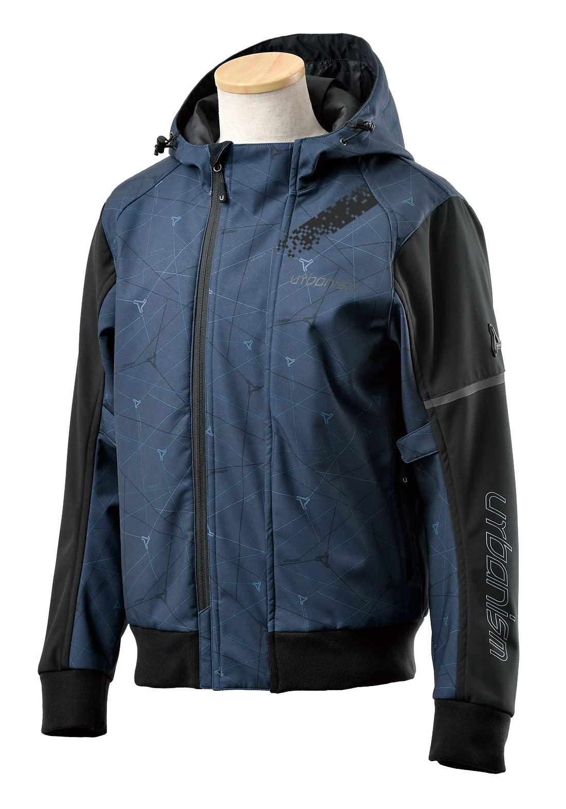 

Motorcycle All Season Soft Shell Ray Blue Size [Urbanism] Jacket, Parka, Gray, 3L, UNJ-104