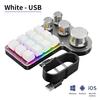 Programming Custom Macro Keyboard RGB Wired/Bluetooth/2.4G Optional 12 Keys 4 Knob For Gaming Keypad Mechanical Hotswap Macropad