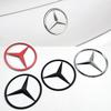 90mm ABS Chrom Czarny Znak Godło Mercedes Tylna Gwiazda Dla Mercedes Benz W203 W206 W212 X253 W167 W166 W247 C E GLA GLC GLE