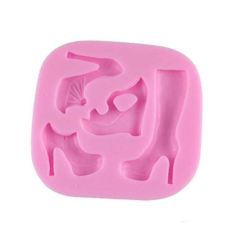 

Silicone Moulds Chocolate Moulds DIY Cake Decoration Moulds Baking Tools High Heel Set