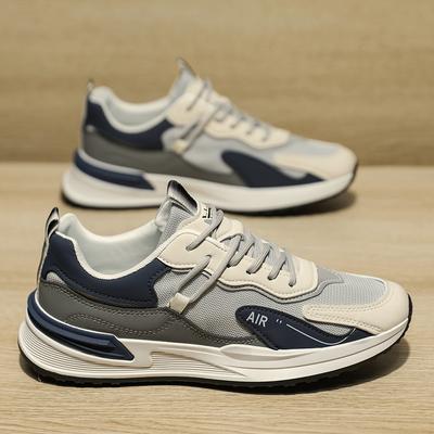 2023 Fall and Winter Men Shoes Niche Agan Shoes Thick Bottom Outdoor Students Breathable Casual Shoes Low top Running Shoes Joom