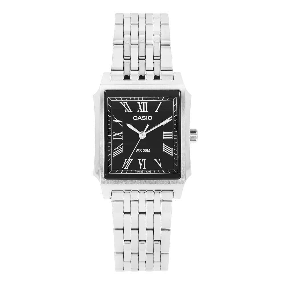 Casio Аналоговые квадратные винтажные часы Mtp B190d 1bvdf MTP-B190D-1BVDF