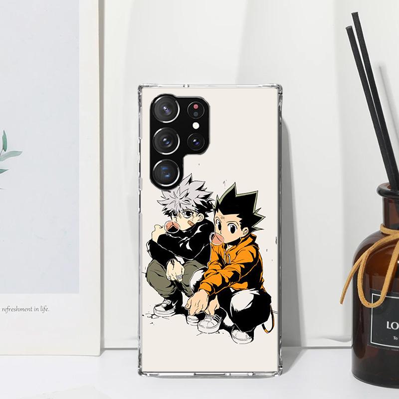 Hunter HXH Anime Phone Case For Samsung Galaxy S26 S25 Edge S24 FE S23 S22 Ultra S21 Plus S20 + Art Fundas Back Cover Galaxy S25