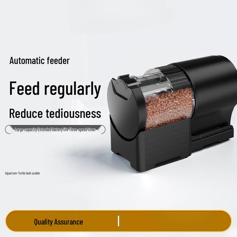 Smart Automatic Fish Feeder Timer for Koi, Goldfish, and Turtles in Aquariums