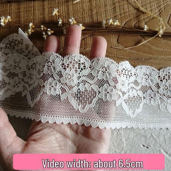 Finiture in pizzo fatte a mano: Tessuto a rete per abbigliamento da bambino, tende, gonne, tessuto decorativo plissettato