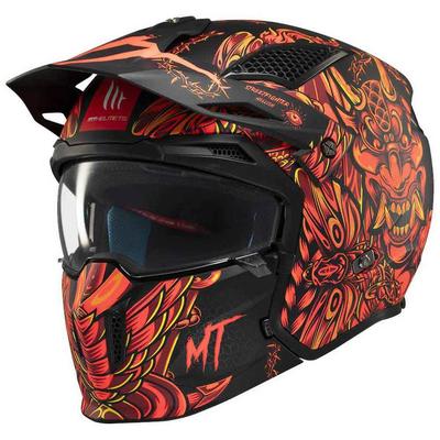 MT Helmets Modulhelm Streetfighter SV Hellish