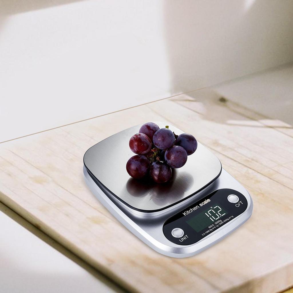 Digitale Küchenwaage, Lebensmittelwaage, elektrisch, Kochen, Haushalt, zur Gewichtsabnahme