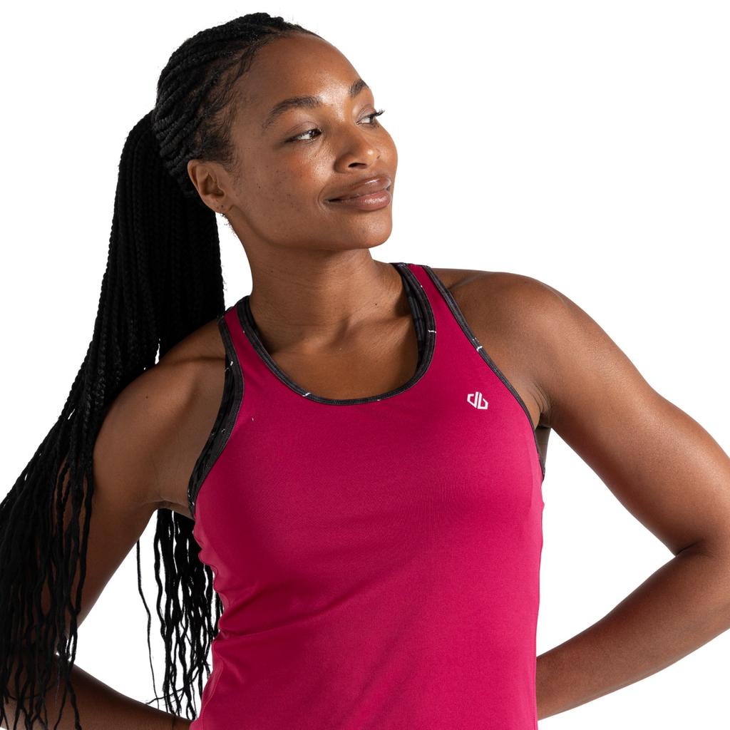 Dare 2B Womens/Ladies Bolt Dash Print Vest Top