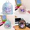 Kuromi Cartoon Pattern Backpack With Glitter Sequin For Kindergarten Kids