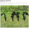 Acrylic Dragon Garden Stakes Set of 3, Decorative Yard Ornaments for Patio, Yard, Walkway, and Garden Decor, 11.41 X 6.29 X 0.19 Inch