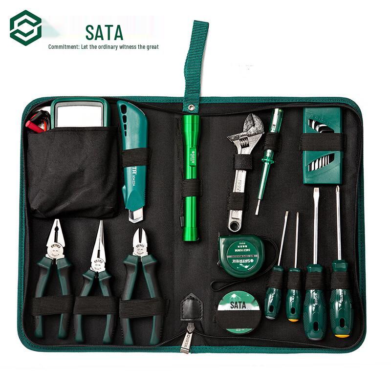 SATA 21-Piece Electrician & Household Repair Tool Set