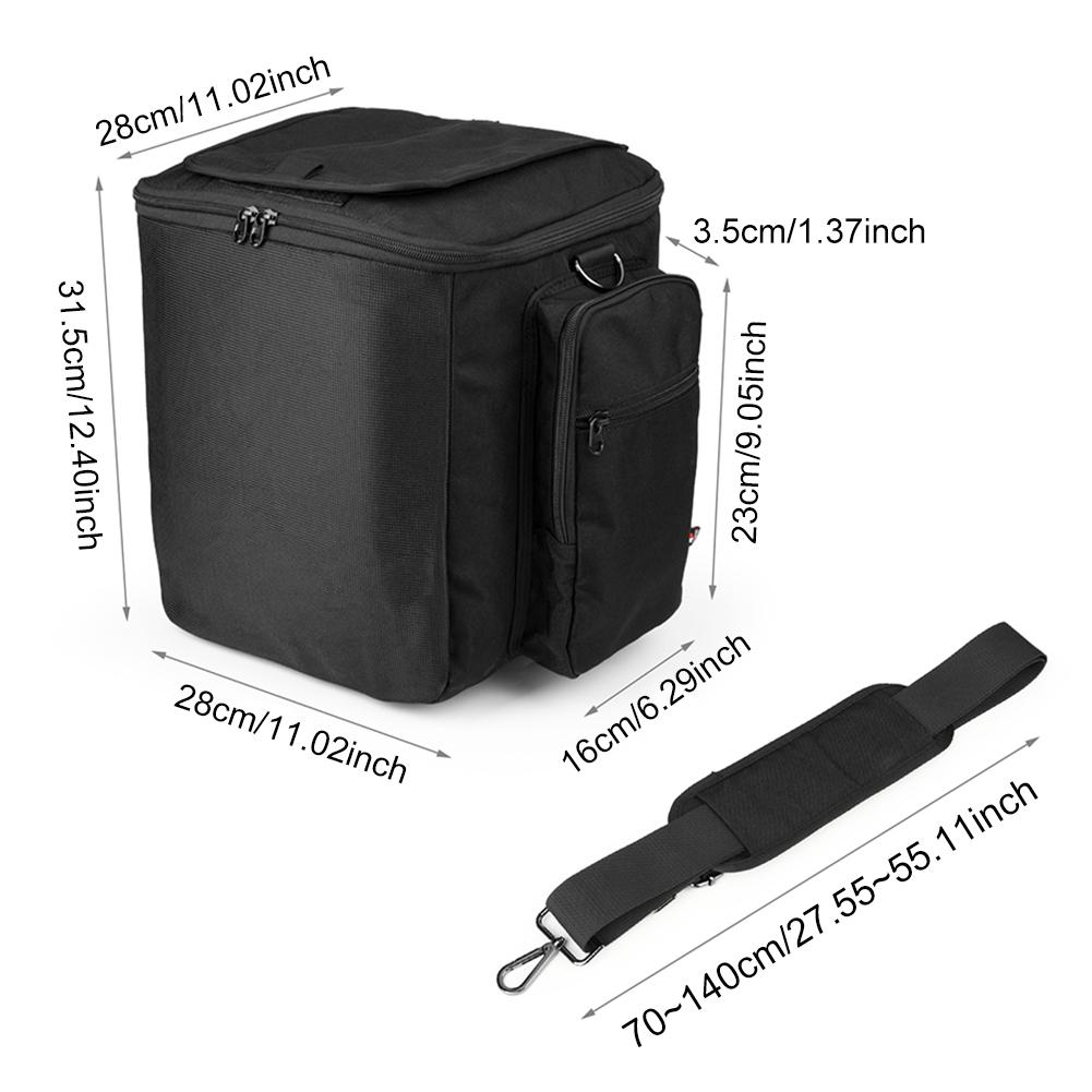 Portable Carrying Case Shockproof Speaker Tote Bag with Extra Pockets Shoulder Strap for JBL Partybox Encore Essential Speaker