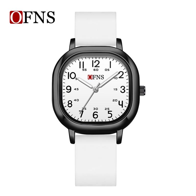 Oufanni Kids' Silent Glow Waterproof Exam Watch