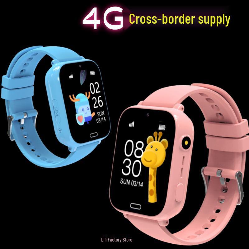 4G Kids Smartwatch with Video Call, Photo, and GPS for Boys and Girls