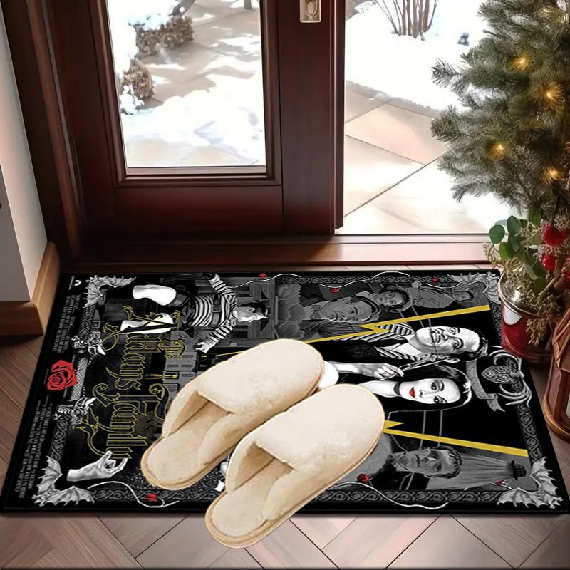 Gothic Adams Carpet, Chair Rug,Rug for Office Bedroom living rooms, Doormat decor Fan Gift Christmas Gift