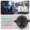 LEAD Industries Motorcycle Full Matte Metallic Free Size Removable Mesh Suitable for All Engine Displacement Sizes RX-100RII Helmet, Face, Black,